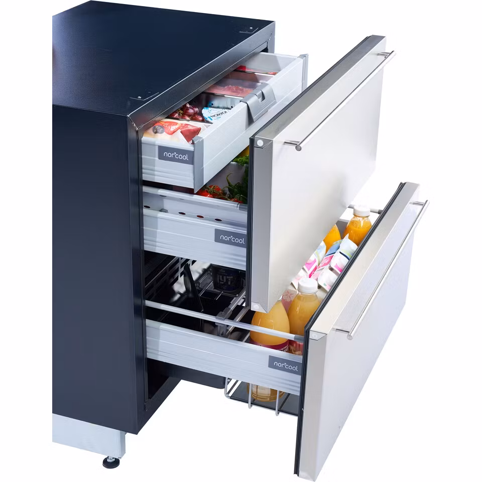 NordCold Kylskåp m draglåda för inbyggnad