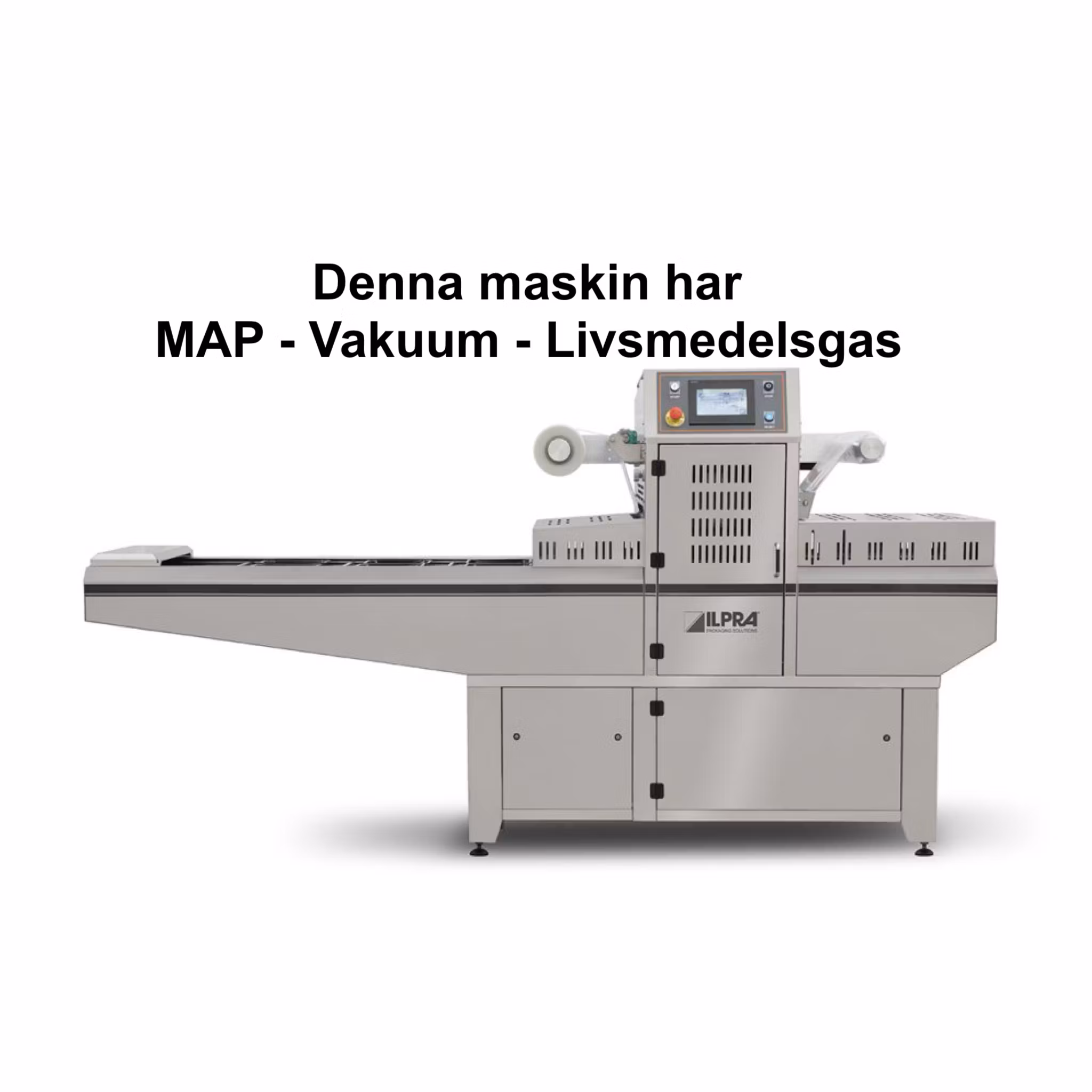 ILPRA Speedy Förslutningsmaskin m. automatisk inmatning av tråg