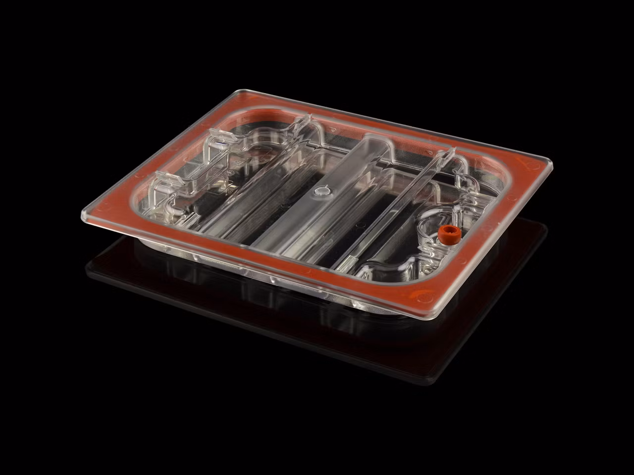 Vacsto GN 1/2 Vakuum lock t. Kantin, Tritan, 0,5 bar