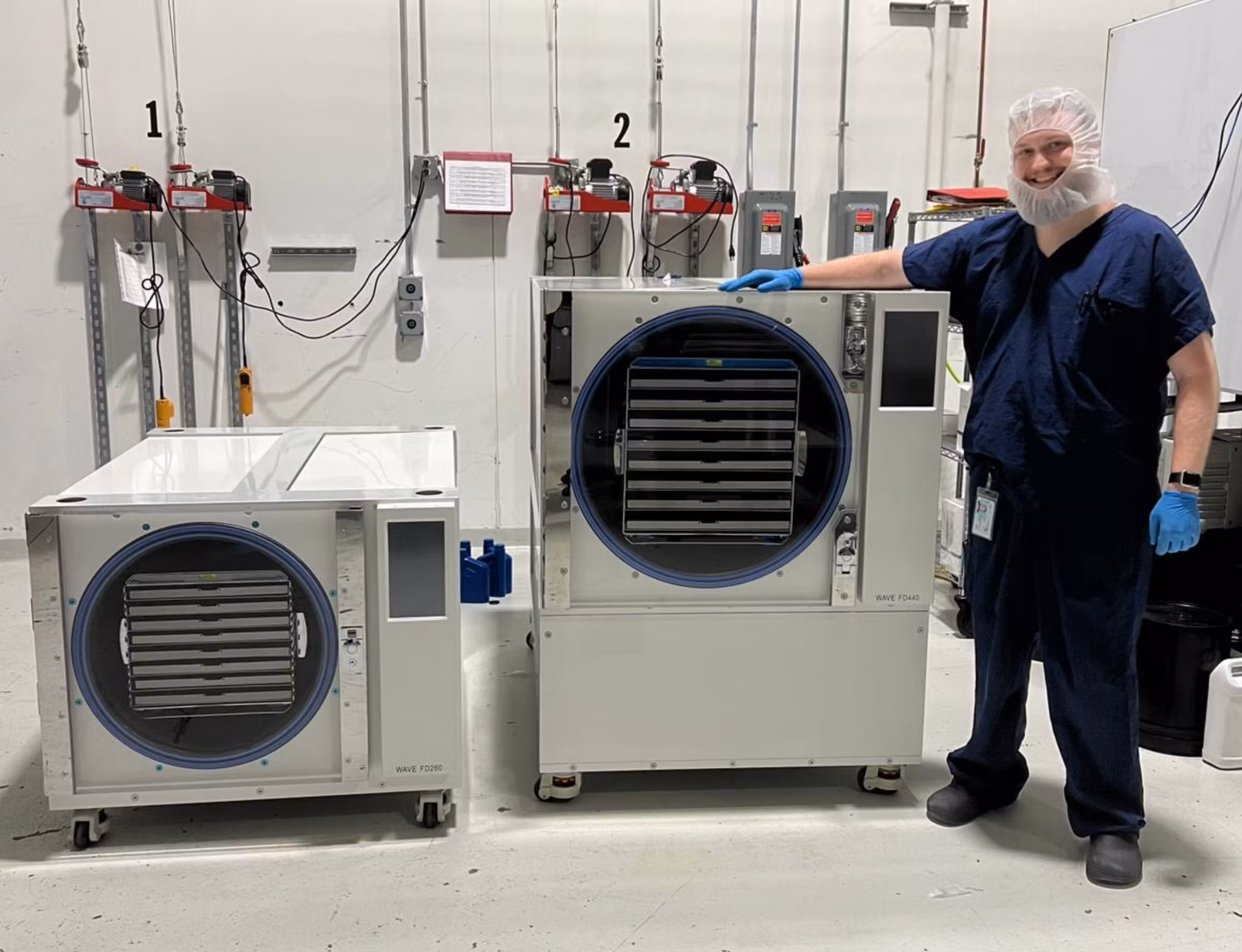 Frystork Wave FD260 Medium 115L lyofilisator