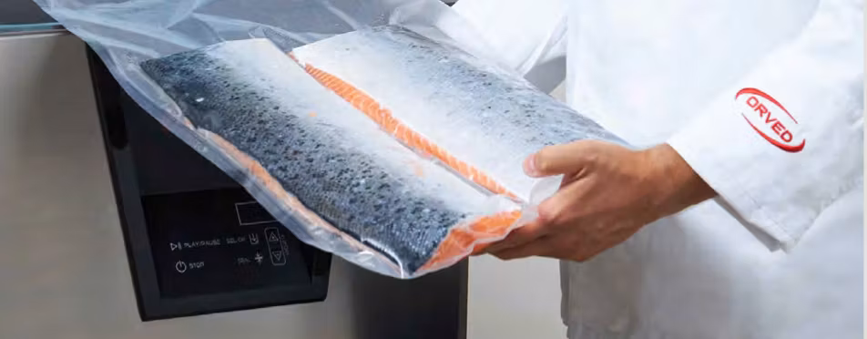 Orved Cuisson vakuummaskin - 100% liquid -  vertikal kammare