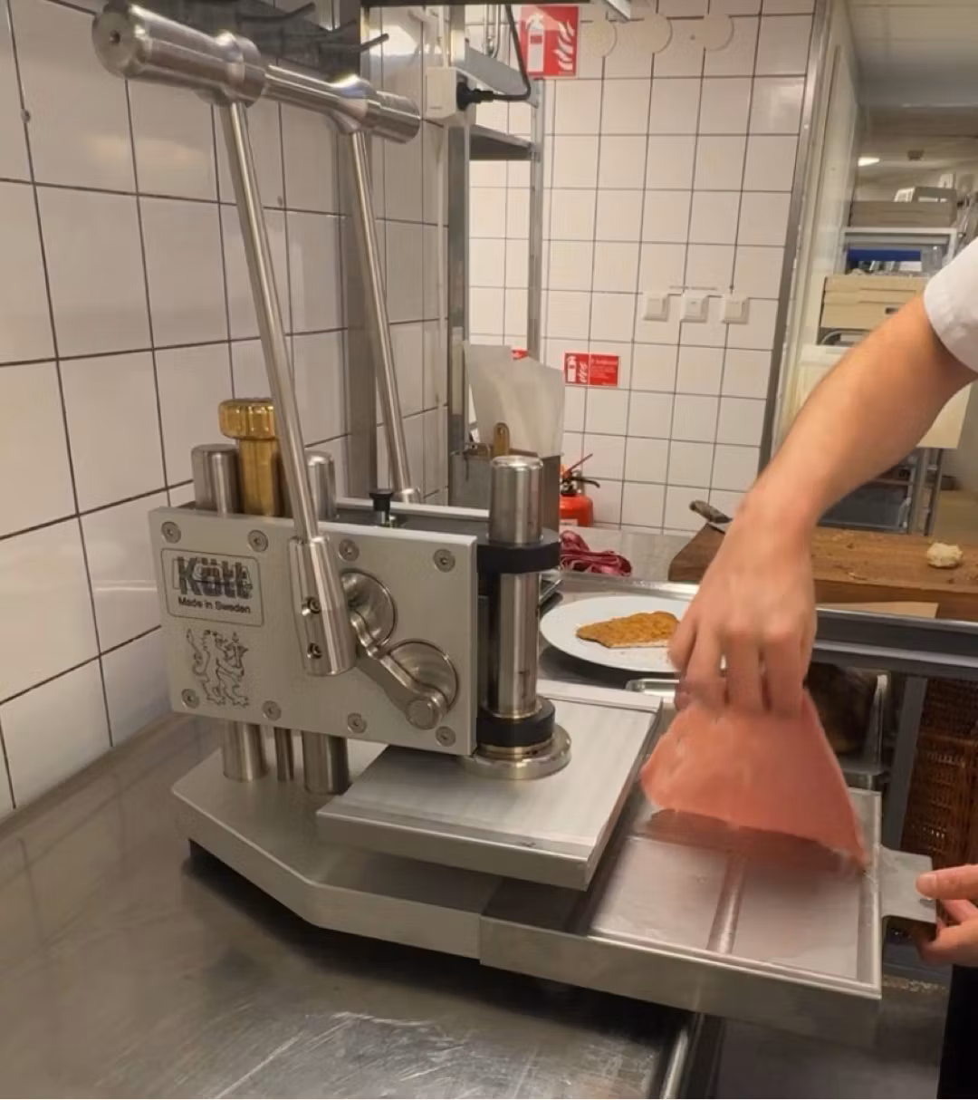 Rödja Köttpress Schnitzelpress