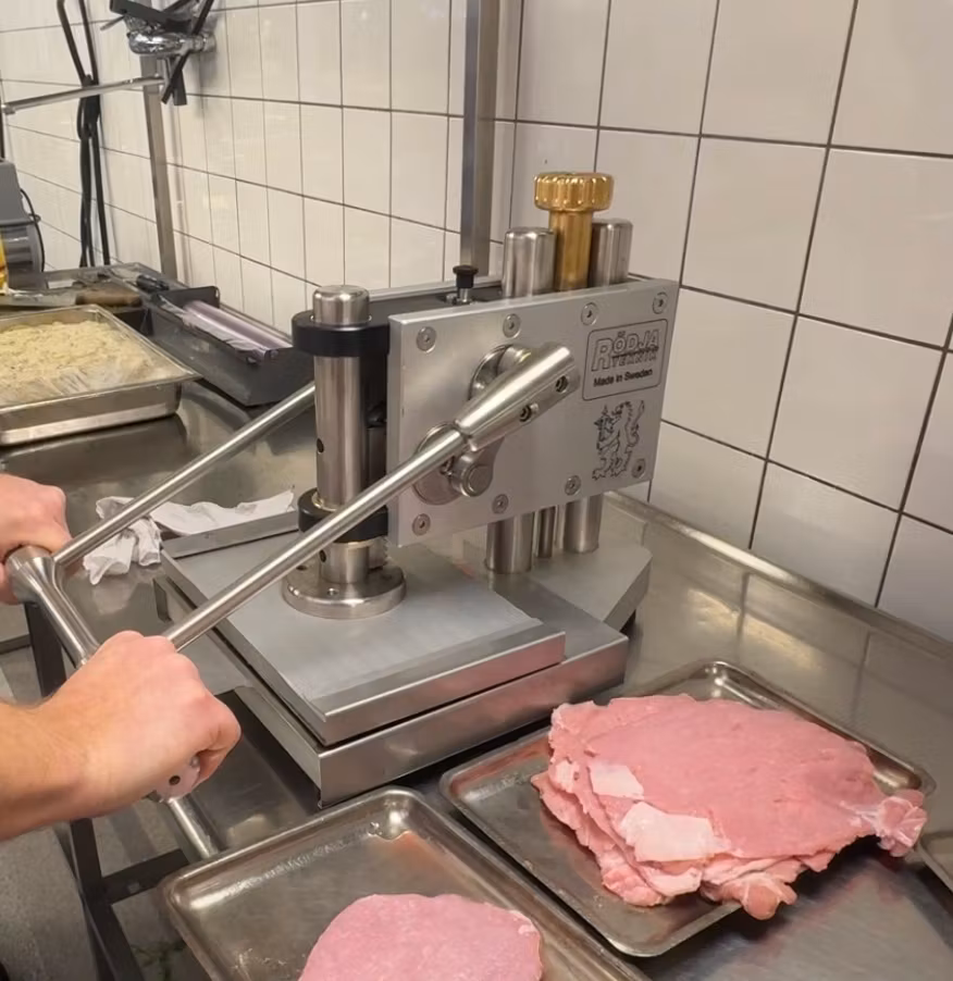 Rödja Köttpress Schnitzelpress