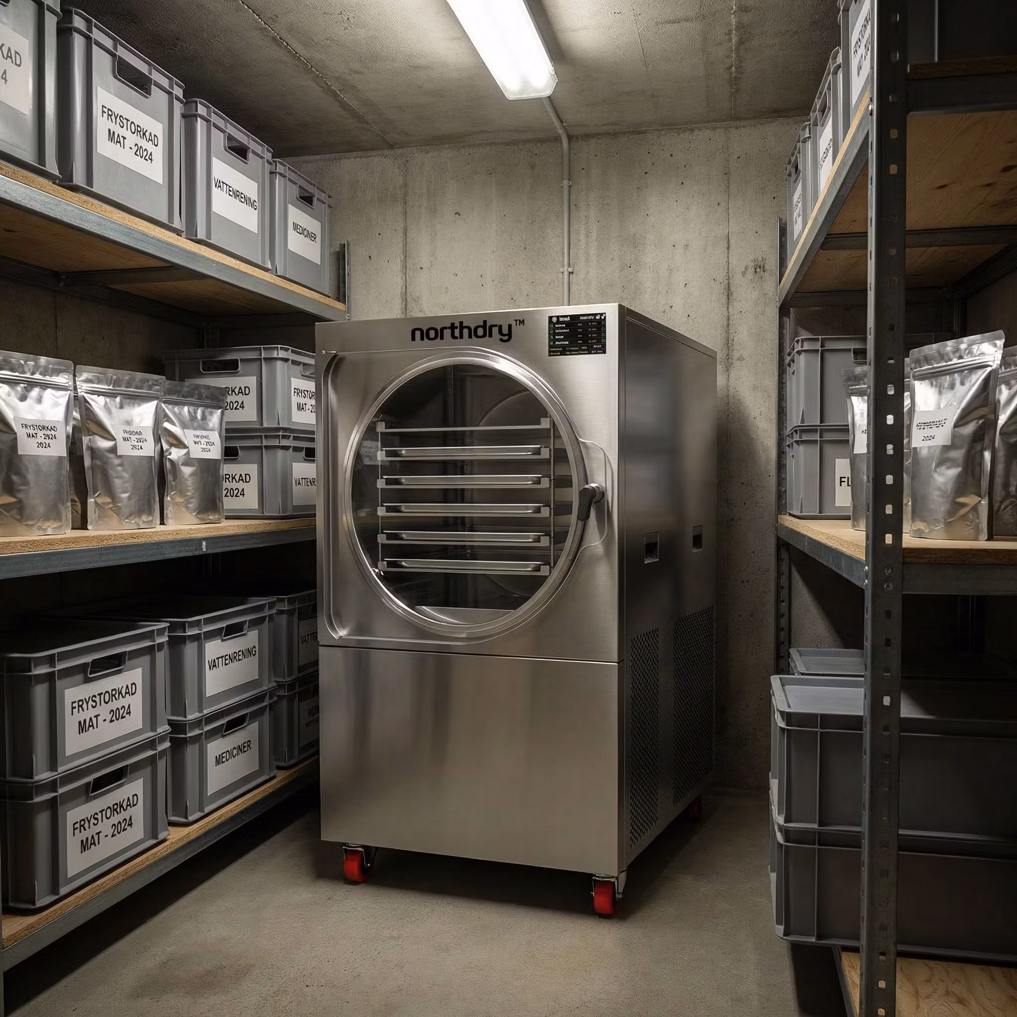 Northdry G310 lyofilisator frystork För storkök 80 portioner