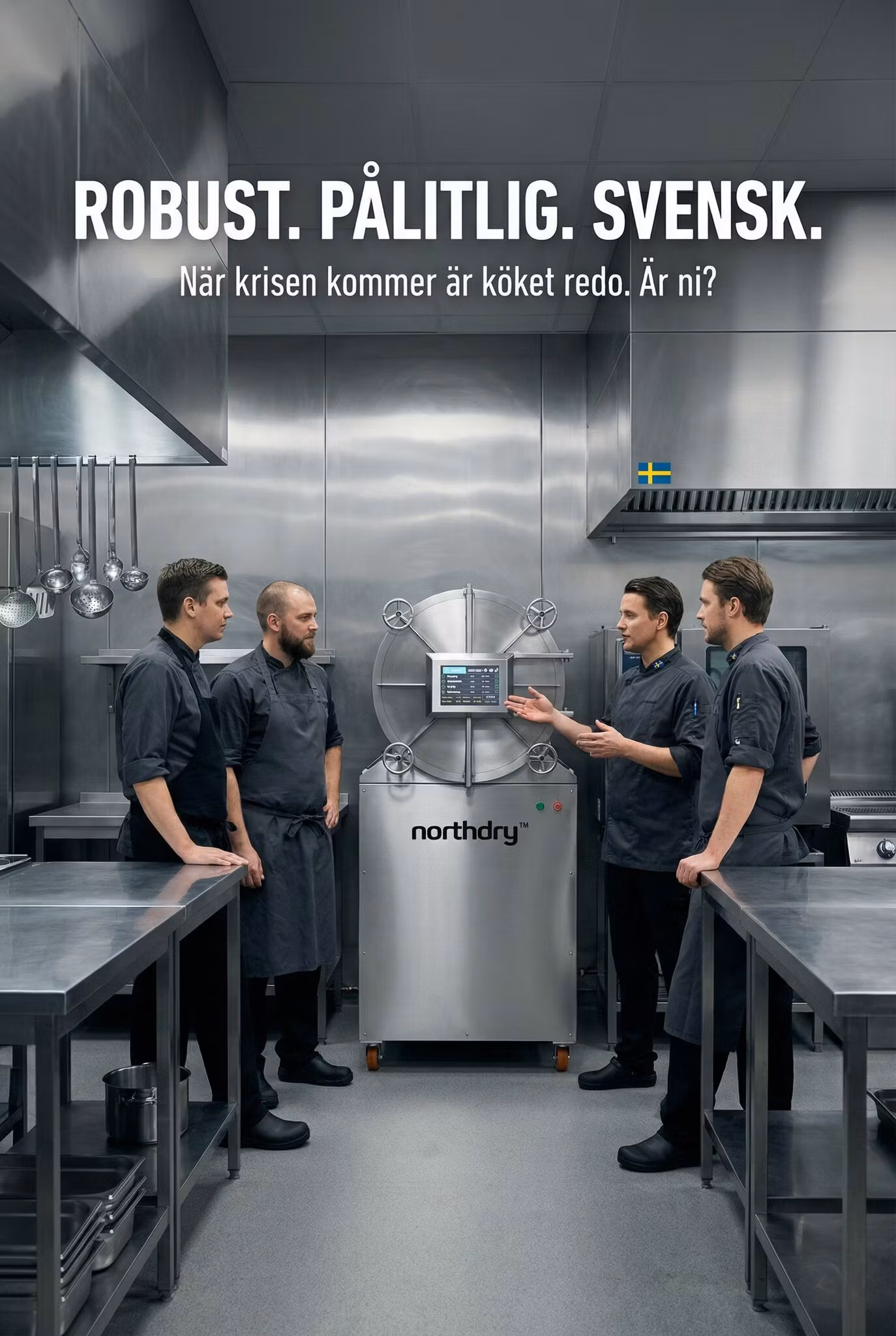 Northdry G750 lyofilisator frystork 190Liter