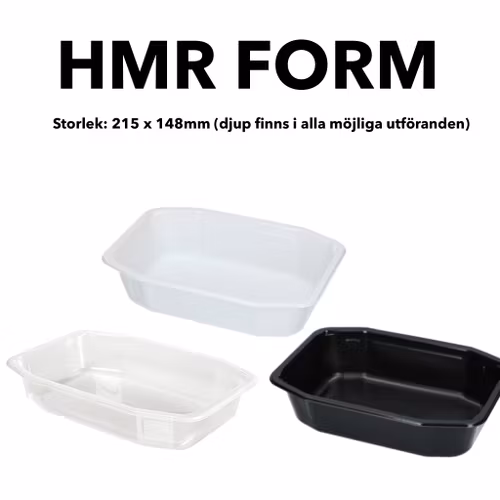 HMR form matlåda i plast Duniform