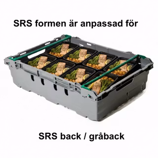 Orved SRS form kompatibel med gråback
