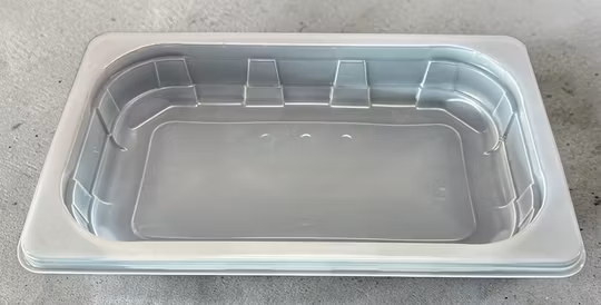 GN1/4 H50 MAP-form tråg (0,6mm/30dag) PP transparent