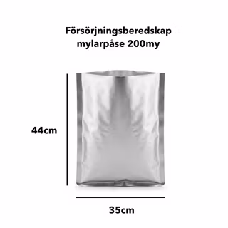 Mylarpåsar 35x44 extra 200my Northdry Frystork