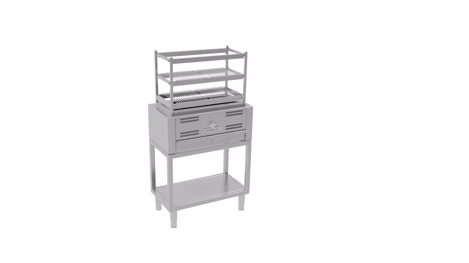 Mibrasa Robatayaki RM 80 – kolgrill med fasta galler