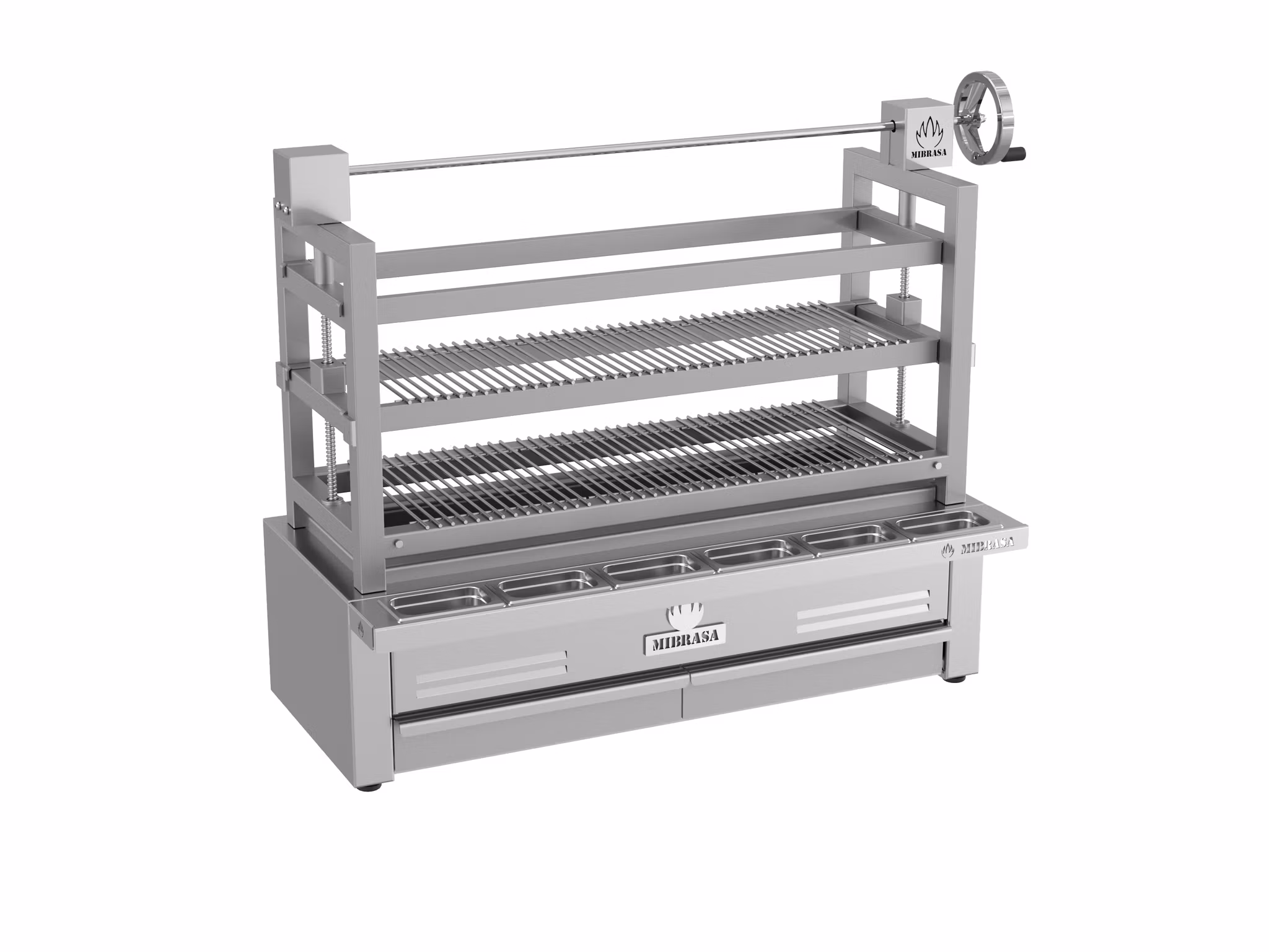 Mibrasa Robatayaki RM SE 115 – kolgrill med höj- och sänkbara galler