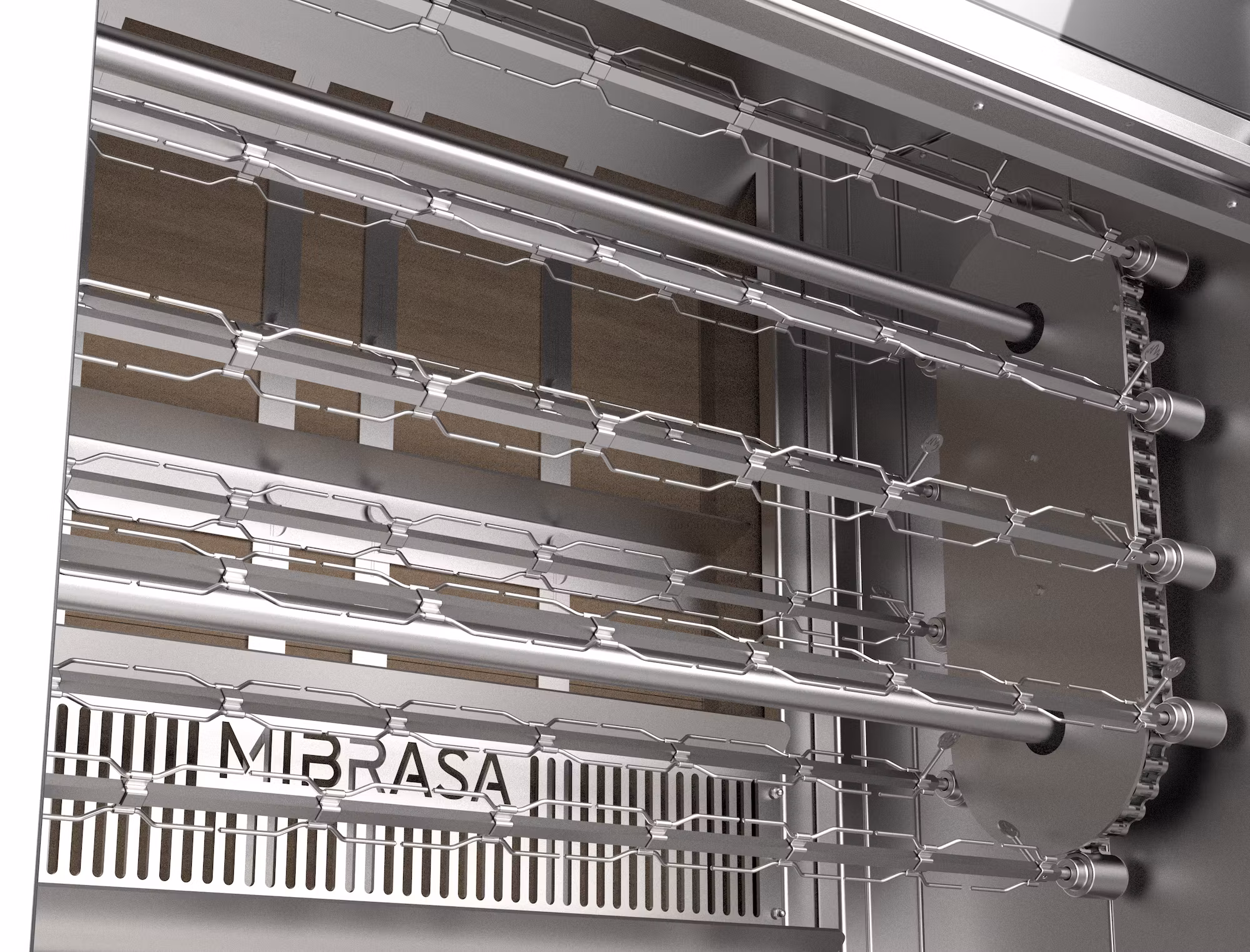 Mibrasa Rotisserie Elipse RST 70 – koleldad rotisserie med 10 spett