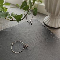 Örhängen - creoler i rostfritt stål