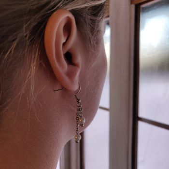 Örhängen - örkrokar i rostfritt stål