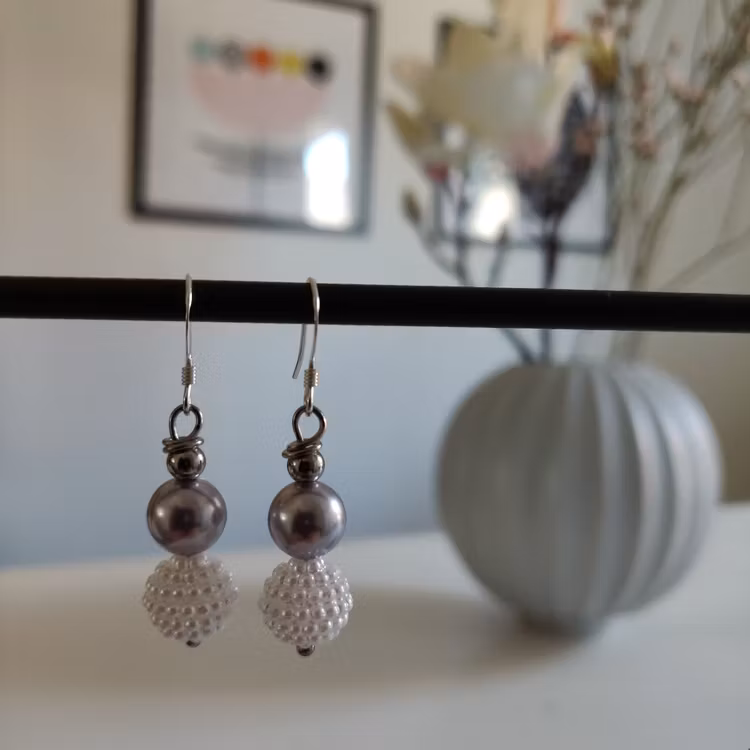 Örhängen - örkrokar i sterling silver