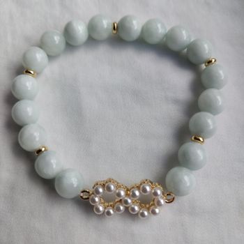 Armband -  opaka stenpärlor