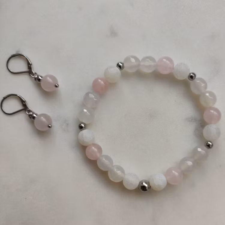 Armband - ljusa toner