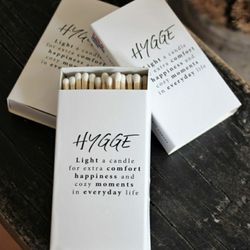 Majas tändsticksask - HYGGE