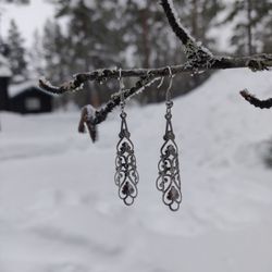Örhängen - örkrokar i rostfritt stål