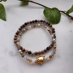 Armband - Botswana agat