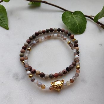Armband - Botswana agat