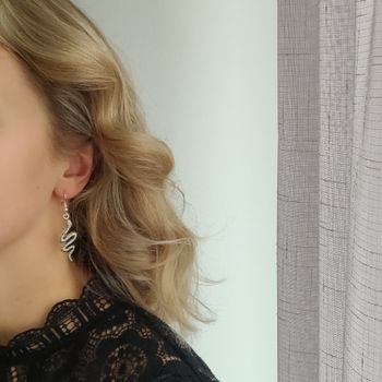 Örhängen - örkrokar i sterling silver
