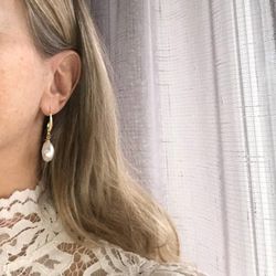 Örhängen - örkrokar 20 mm i rostfritt stål