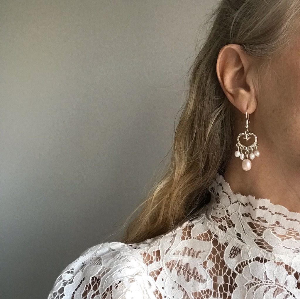 Örhängen - örkrokar i sterling silver