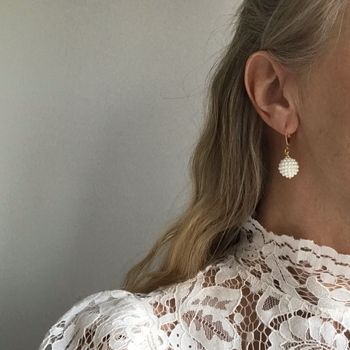 Örhängen - brisyrörhängen i rostfritt stål