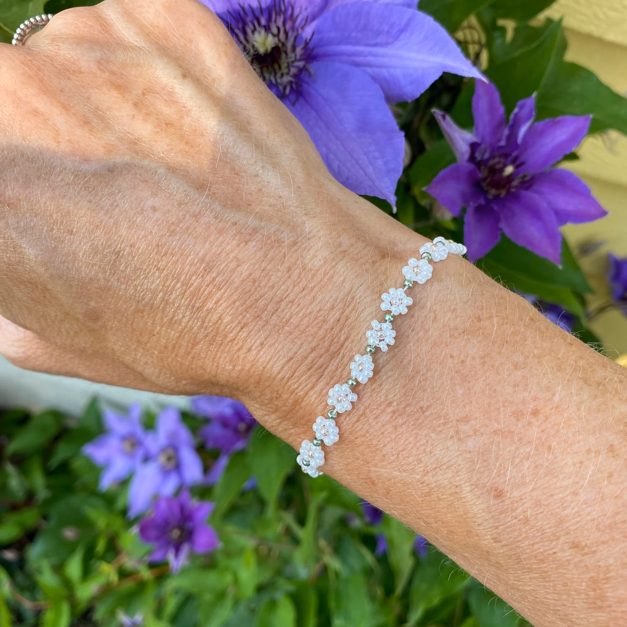 Armband - blommor