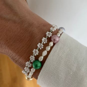 Armband - blommor