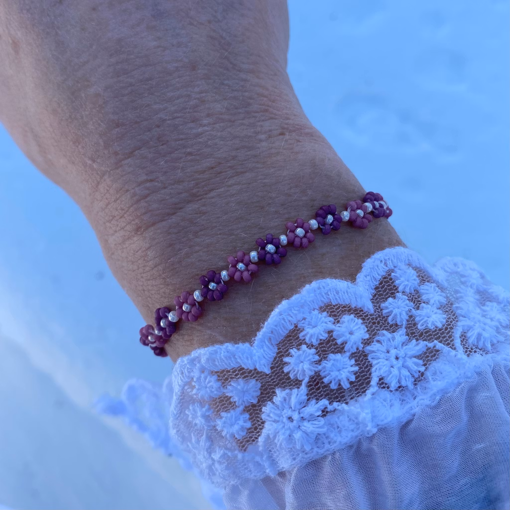 Armband - blommor
