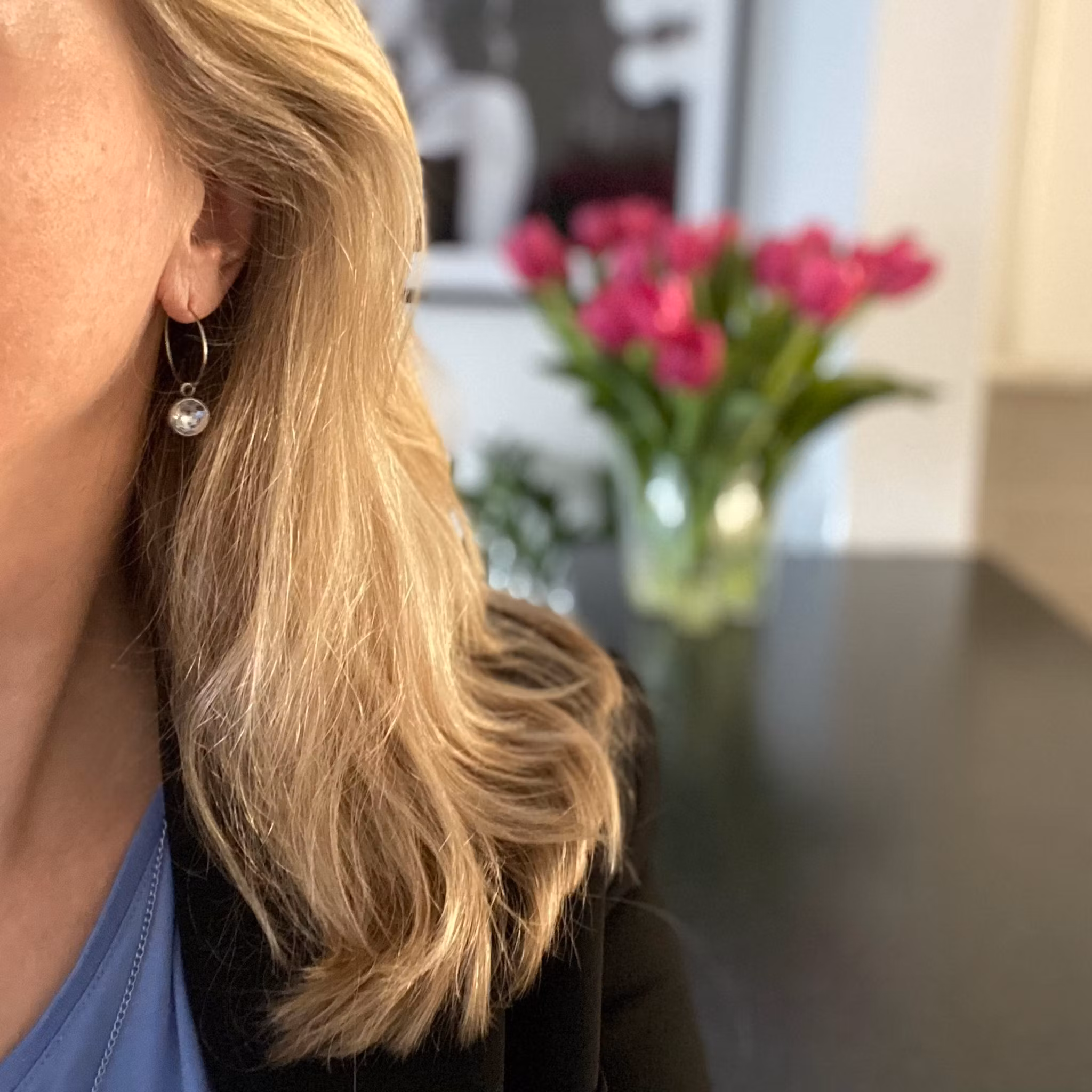 Örhängen - creoler i rostfritt stål