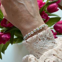 Armband - blommor