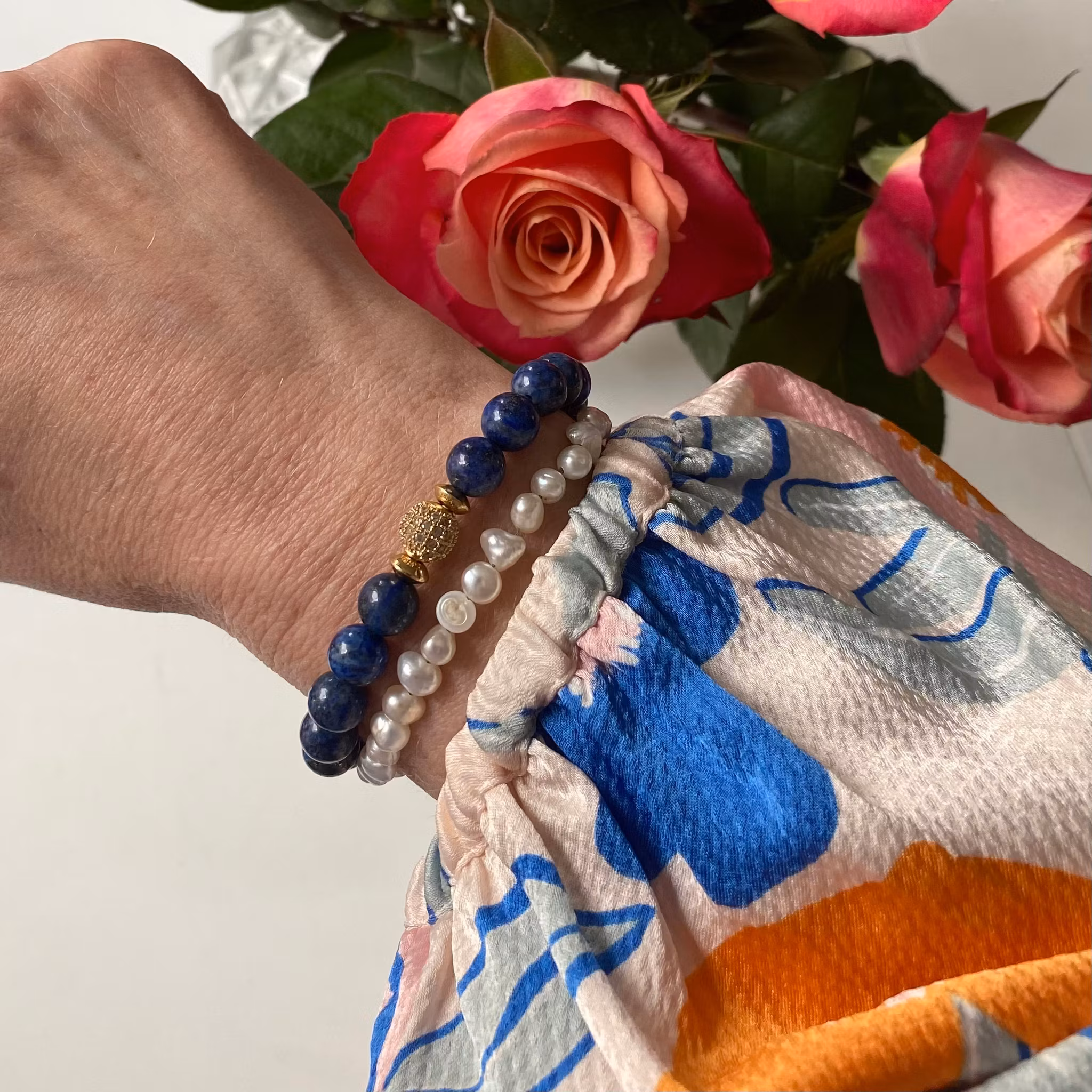 Armband - lapis lazuli