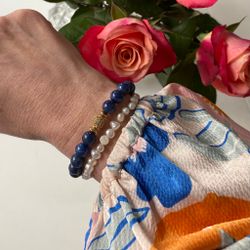 Armband - lapis lazuli