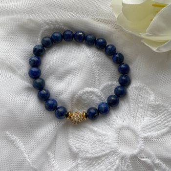 Armband - lapis lazuli