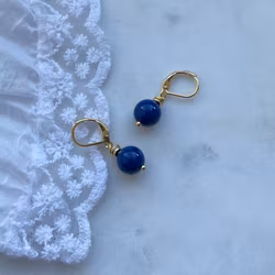 Örhängen - Navy blue