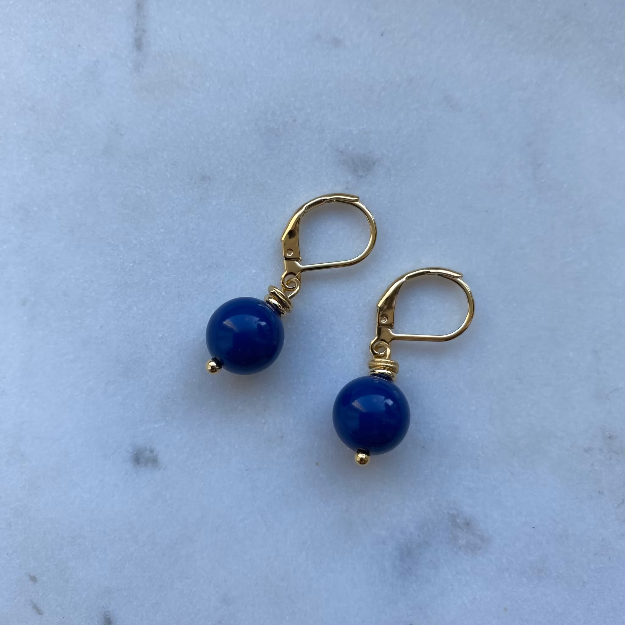 Örhängen - Navy blue