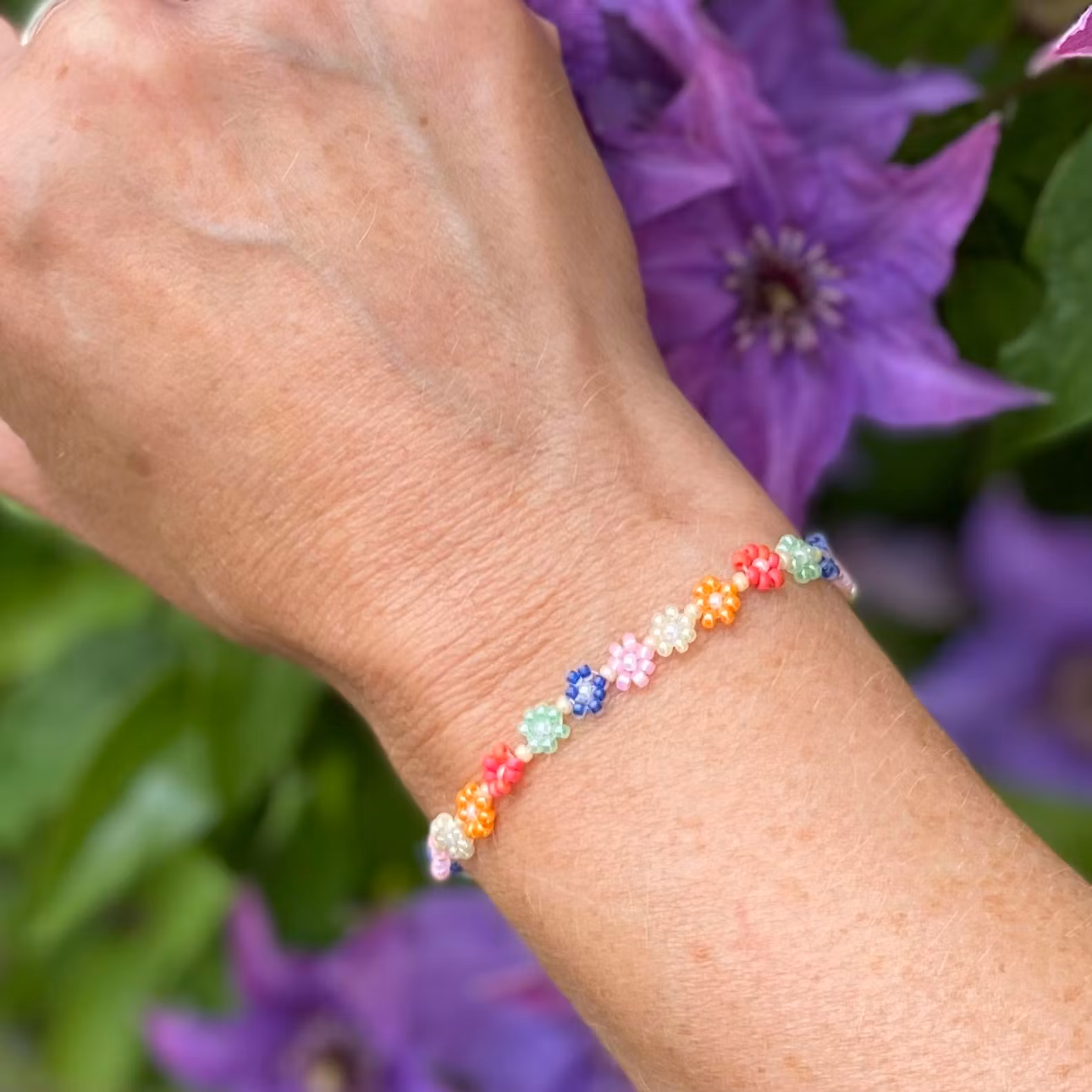 Armband - blommor