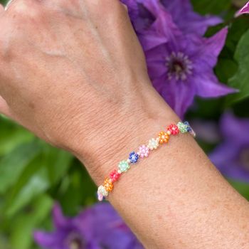 Armband - blommor