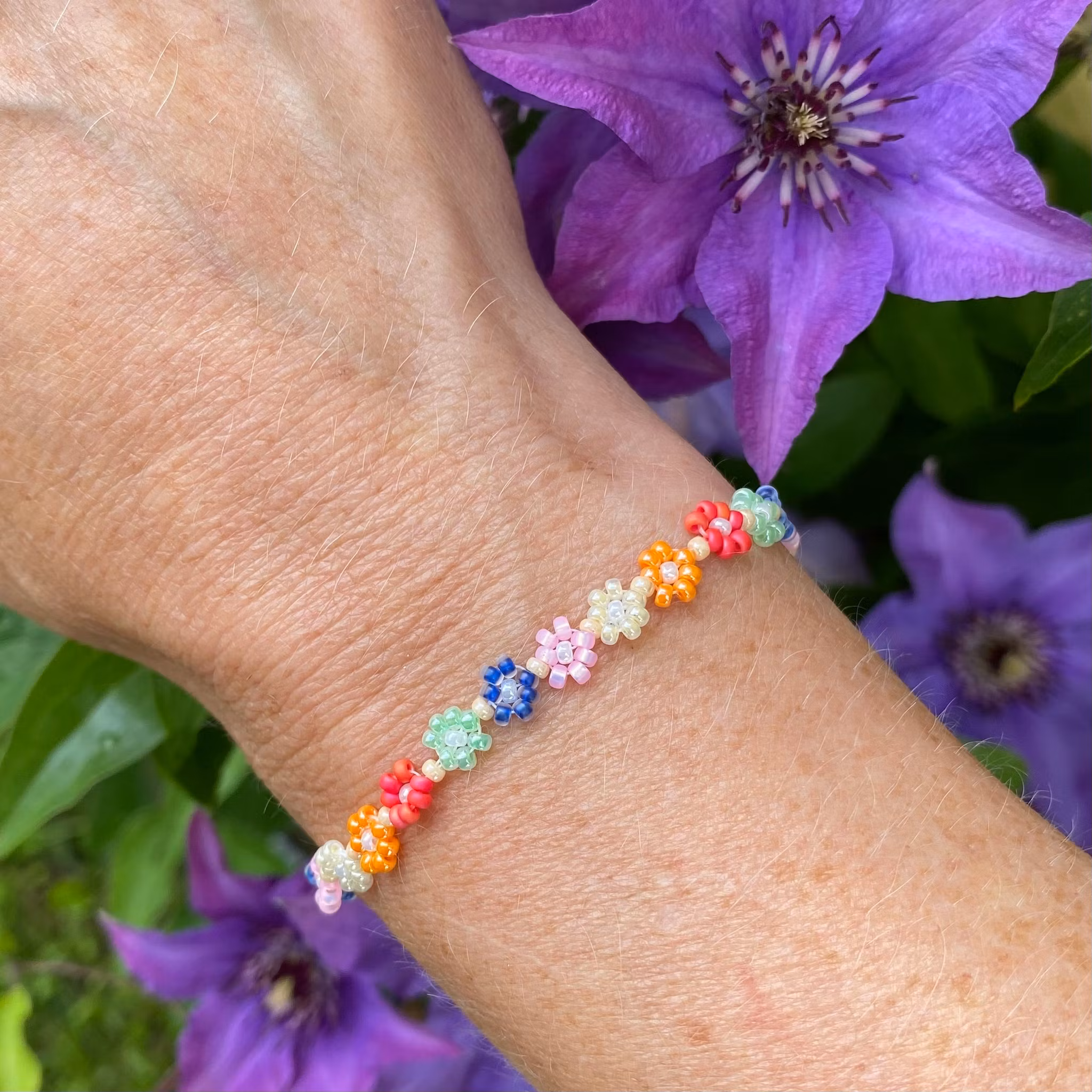 Armband - blommor