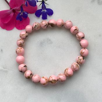Armband - snäckskal rosa