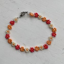 Armband - blommor