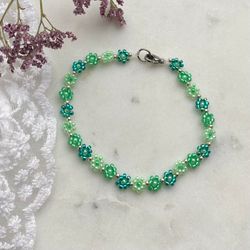 Armband - blommor