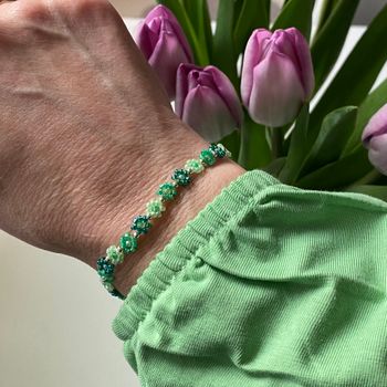 Armband - blommor