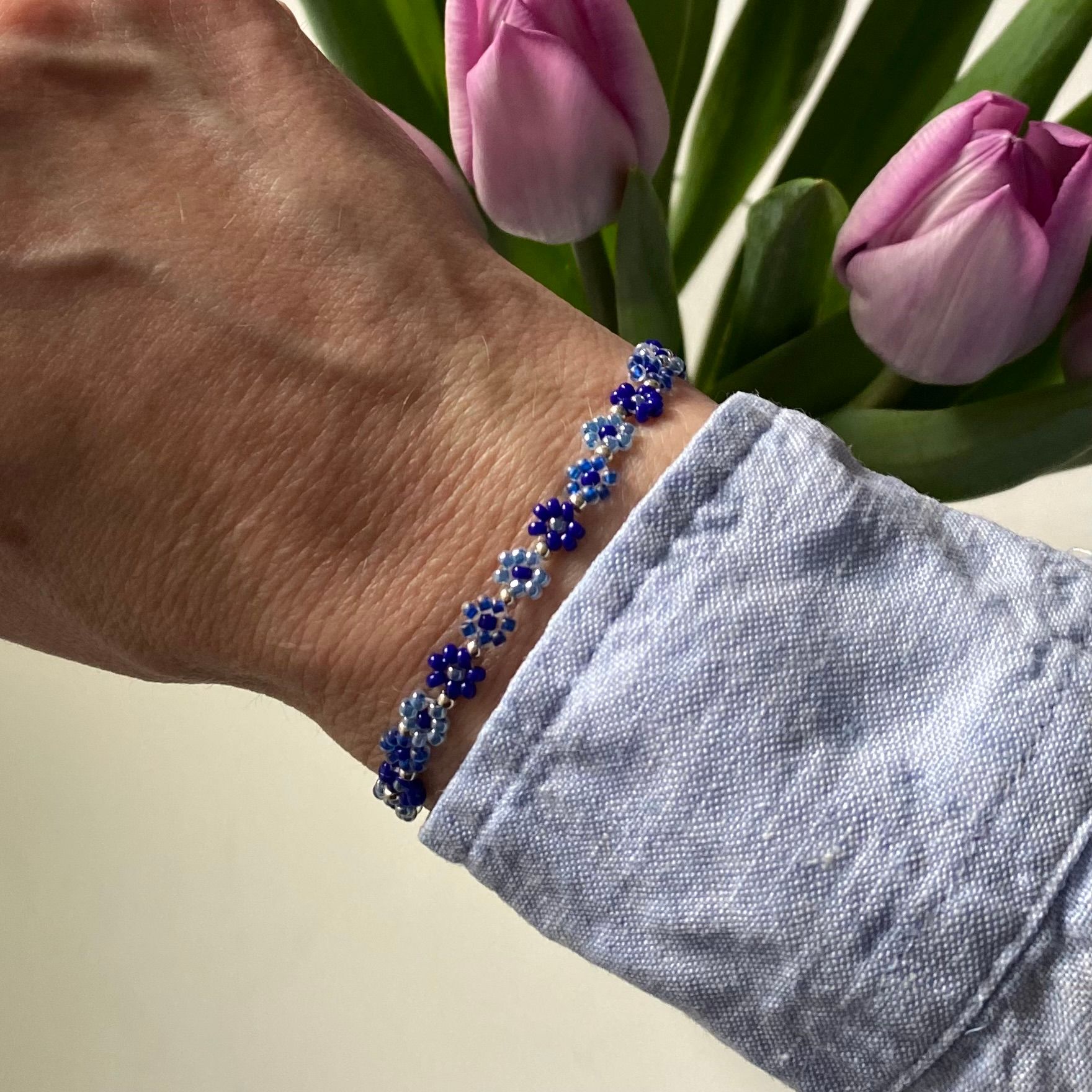 Armband - blommor