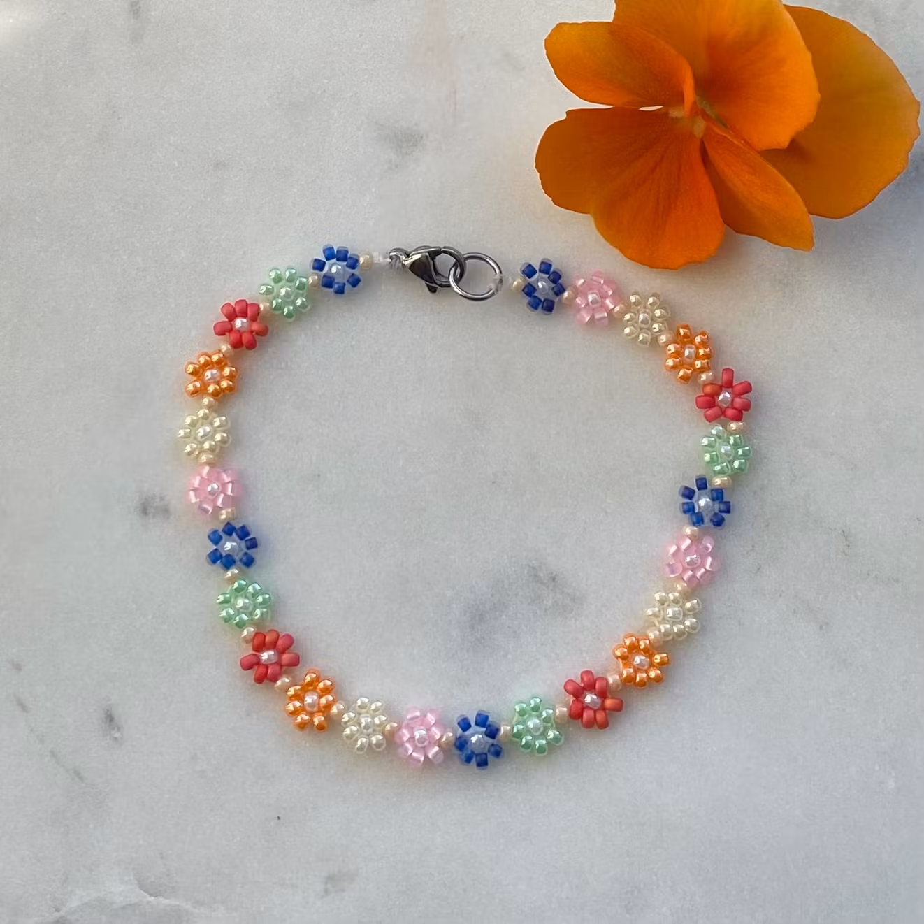 Armband - blommor