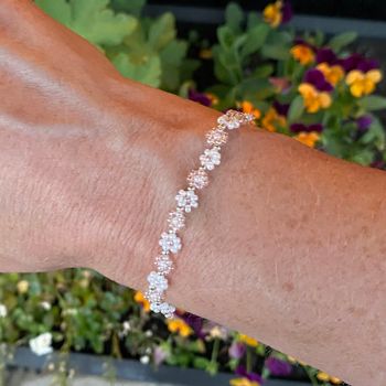 Armband - blommor