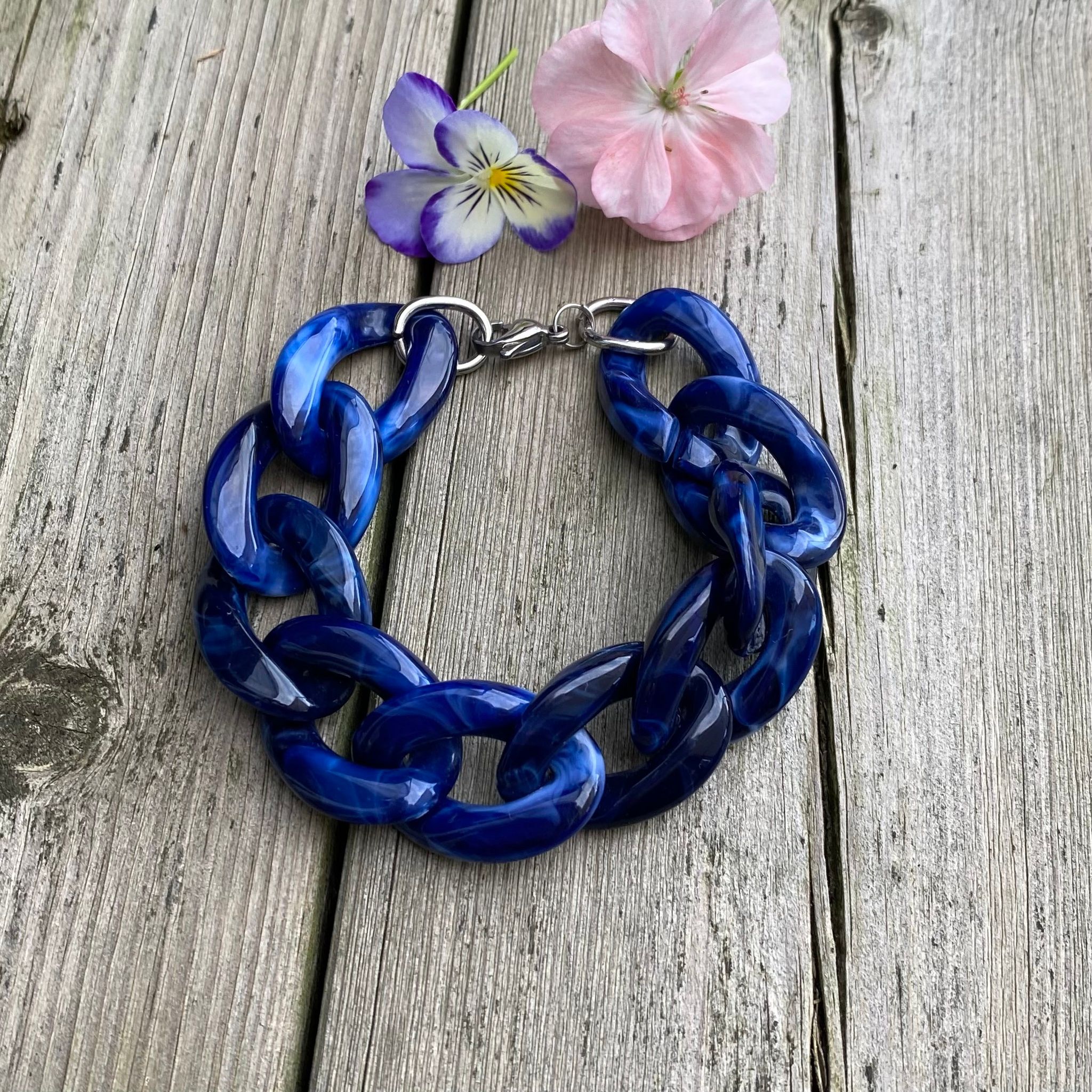 Armband - blått